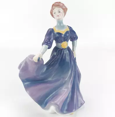 Buy Royal Doulton Figurine Jacqueline HN2333 Bone China Lady Figure Ornament Purple • 42.99£
