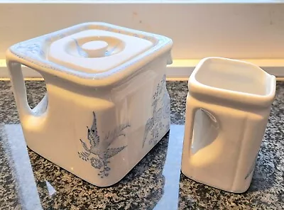 Buy Burleigh Cube Teapot And Milk Jug • 25£