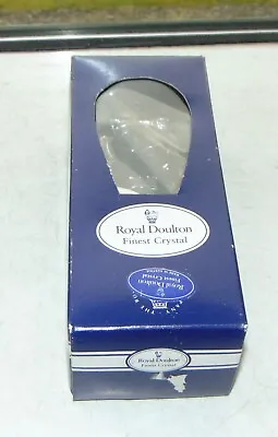 Buy Royal Doulton Finest Crystal Bottle Stopper 12cm Still In Unopened Box • 10£