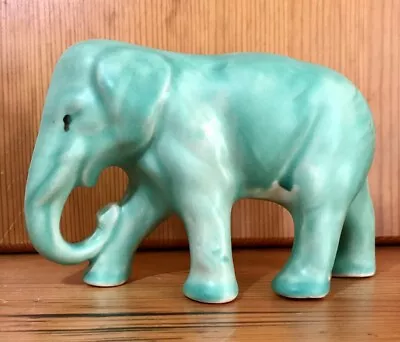 Buy Vintage Ceramic Blue Elephant Figurine Statue • 9.95£