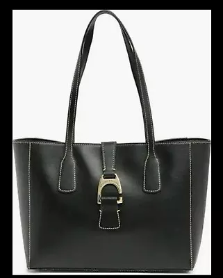 Buy Dooney & Bourke Florentine Small Shannon Tote Black Purse Handbag Wallet • 85.04£
