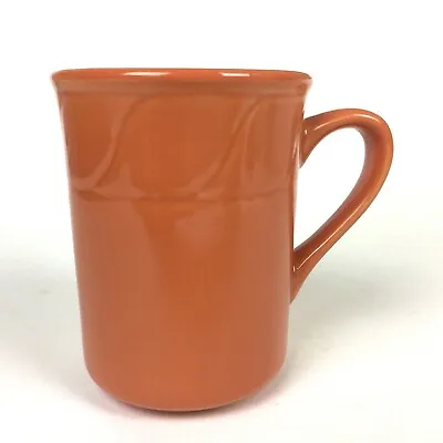 Buy Crestware Restaurant Coffee Tea Mug Cup Orange 4” Tall 8 Oz Capacity • 8.67£