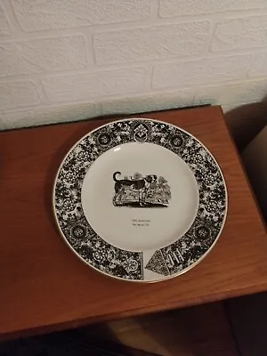 Buy Prinknash Abbey Pottery  Bewick’s Houndes THE MASTIFF  Dinner Plate 26cm. • 35£