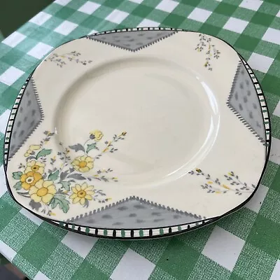 Buy Burleigh Ware ‘maytime’ Side / Tea Plate Platter 22cms Made In England Vintage • 9.99£