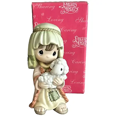 Buy Precious Moments Nativity Said The Little Lamb To The Shepherd Boy Figurine • 38.30£
