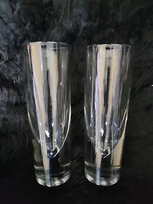 Buy Italian Heavy Crystal Glass Gumps/Bullet/Brunch Highball Glasses X 2 • 22£