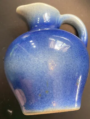 Buy Vintage Art Pottery Blue Glaze Small Jug • 10£