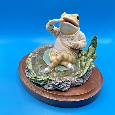 Buy Beswick ~Beatrix Potter~ Studio Sculptures  MR JEREMY FISHER  SS3 Small Chip • 19.79£