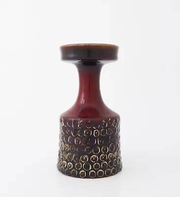 Buy Stig Lindberg Pottery - Unique Red Oxblood Vase - Gustavsberg Studio • 1,042.41£