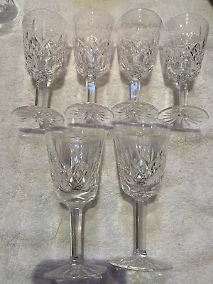 Buy Waterford Irish Crystal Lismore Wine Glasses X 6 Medium • 65£