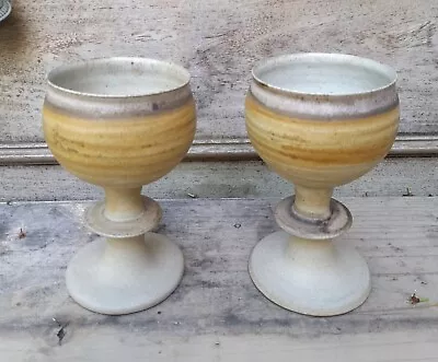 Buy 1970s Conwy Pottery Goblets • 11£