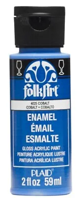 Buy FolkArt GLASS And CERAMIC Acrylic ENAMEL Crafting Paint  Gloss 2oz 59ml  • 3.99£