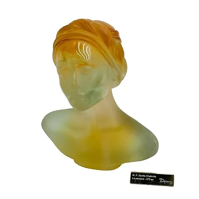 Buy Daum Pate De Verre Art Glass Sculpture La Persane By MP Deville Chabrolle Ltd Ed • 2,213.70£