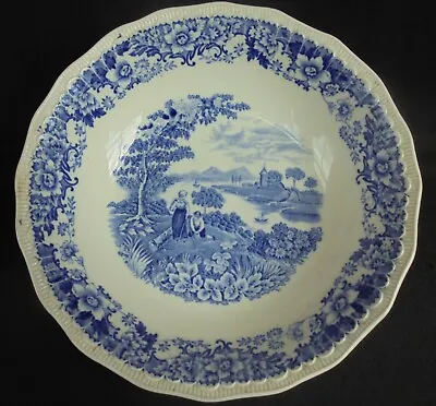Buy Beautiful Blue / White Bowl ~ 'silverdale ' Pattern By Swinnertons Staffordshire • 18£