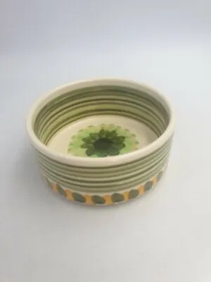 Buy Vintage Keraluc Quimper Faience Glazed High Sided Dish Hand Painted Floral Green • 19.99£
