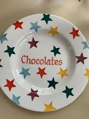 Buy Emma Bridgewater 8.5  Stars Personalised Plate  Chocolates  Easter 1st • 32.99£