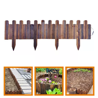 Buy  Anticorrosive Wood Fence Wall Guardrail Vegetable Field Flower Pond • 245.30£