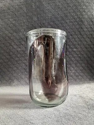 Buy Vintage Richard Harkness Hand Blown Swirl Art Glass Vase SIGNED • 28.77£