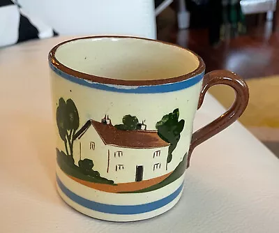 Buy Vintage Dartmouth Pottery Devon England  Never Say Die Up Man And Try  Mug • 9.49£