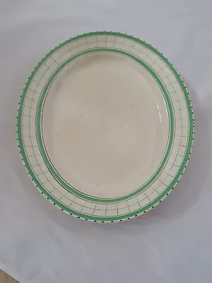 Buy Serving Platter From Sydney British Anchor Potteries With Cottage Green Pattern • 25£