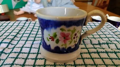 Buy Antique Hand Painted Gaudy Welsh Miniature Small Child's Mug C.1800's Lustre • 15.95£
