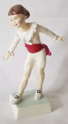 Buy Royal Worcester England Bone China Figurine - Masquerade Boy - F G Doughty 3359 • 17.89£