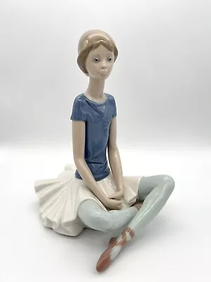 Buy Vintage Retired Lladro  Beth Sitting Ballerina  Figurine #1358 7.5  • 87.62£