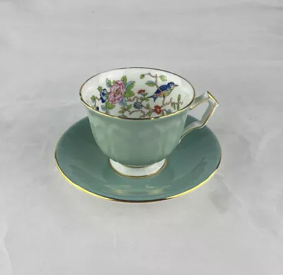 Buy Aynsley Bone China PEMBROKE Harlequin Tea Cup & Saucer - PERFECT • 24.50£