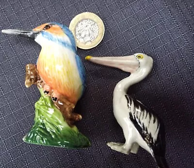 Buy John Beswick Small Kingfisher Ornament And Small Pelican Ornament  • 12£