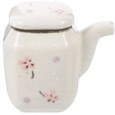 Buy  Ceramic Soy Sauce Pot Kitchen Oil Dispenser Bottle Cooking Can • 9.03£