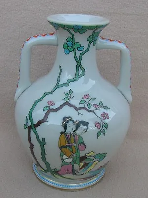 Buy Antique French Baccarat Opaline Glass Vase Portland Shape Enamelled Aesthetic St • 200£