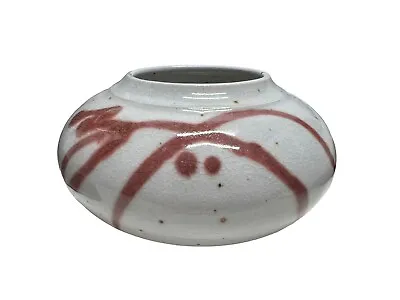 Buy VTG 1990’s Sky Harbor Phoenix AZ Modernist Studio Art Pottery Vase Crackle Glaze • 23.70£