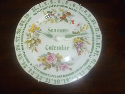 Buy Duchess Bone China  Seasons Calendar Plate • 4.99£