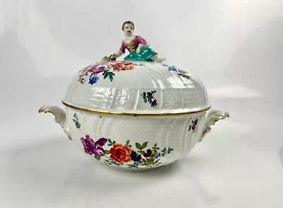 Buy A Meissen Academic Dot Period Figural And Asparagus Handled Moulded Tureen C1770 • 2.20£