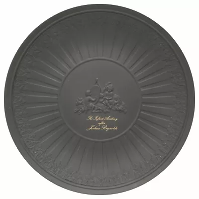 Buy Wedgwood Jasperware Black  Plate Infant Academy • 75£