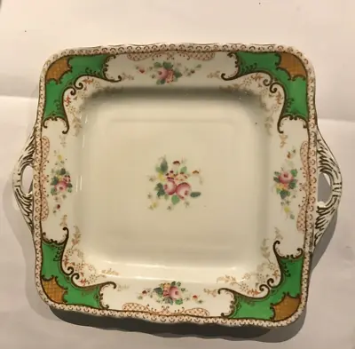 Buy Kenmere. Fenton China Decorative Plate. Square With Handles. • 2.49£