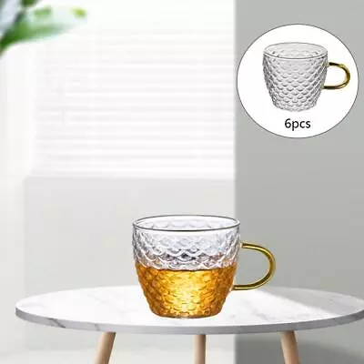 Buy Teaware Glass Teapot Clear Glass Teapot Teacup Set High Borosilicate Glass • 13.91£