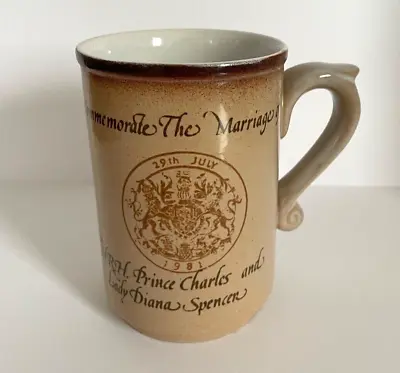 Buy Laugharne Pottery Charles & Diana Wedding 1981 Mug • 9.99£