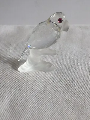 Buy Swarovski Glass Parrot Figure,Glass Parrot Ornament • 16.85£
