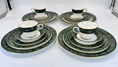 Buy Aynsley Winchester Set Of Four 5pc Place Settings Excellent Cond Free Shipping • 118.40£
