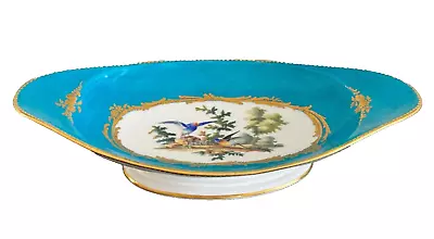 Buy Antique 1700’s Sevres Vincennes Porcelain Hand Painted Footed Dish • 471.55£