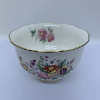Buy Vintage George Jones & Sons Crescent Pattern Floral Gold Gilt Rim Bowl Dish • 5£