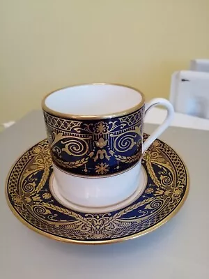 Buy Royal Worcester HAREWOOD Coffee Cup And Saucer • 24.95£