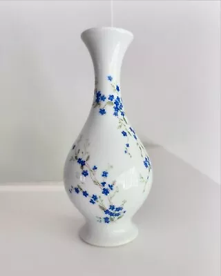 Buy BERNARDAUD Limoges Myosotis VTG Floral Bud Vase 7” • 37.18£