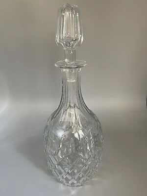 Buy Royal Brierley Crystal Wine Decanter, Gainsborough, Discontinued, Marked • 64.51£