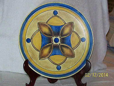 Buy *George Clews & Co.* Chameleon Ware Tunstall Art Deco  Large  Charger • 375.39£