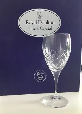 Buy Royal Doulton Crystal JULIETTE Sherry / Port Glass – 15cms , 5cm Across Top  • 19.90£