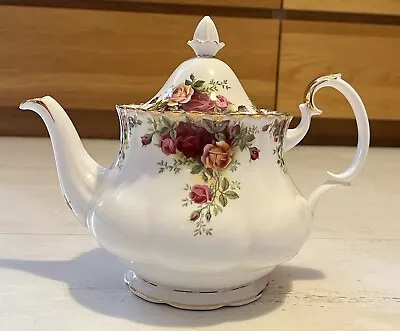 Buy Royal Albert Old Country Roses Teapot 1st Quality • 19.99£