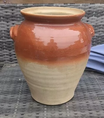 Buy Antique Olive Oil Pot Wabi Sabi Pottery Urn Jur Planter Display Prop Large 14  • 75£