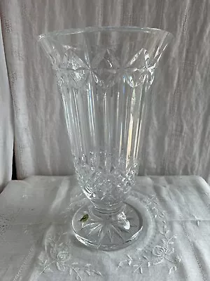 Buy Waterford Balmoral Crystal Vase 14 In • 479.29£